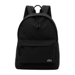 Black Polyester Backpack 222268M166006