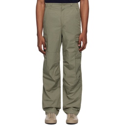 Khaki Lightweight Cargo Pants 241268M188002