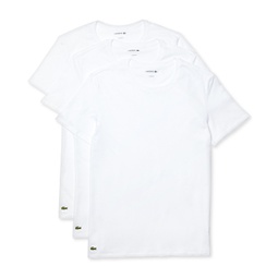Mens Essential Cotton Crew Neck Regular Fit Undershirt Set 3-Piece