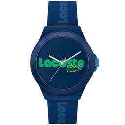 Unisex Neocroc Quartz Blue Silicone Strap Watch 42mm