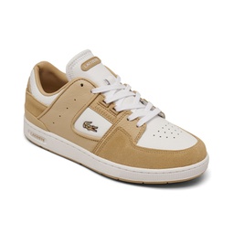 Women's Court Cage Leather Casual Sneakers from Finish Line