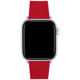 Petit Pique Red Silicone Strap for Apple Watch 42mm/44mm