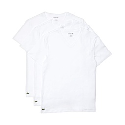Lacoste 3-Pack V-Neck Regular Fit Essential T-Shirt