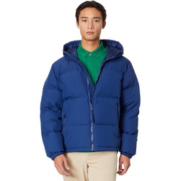 Mens Lacoste Hooded Puffer Jacket