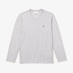 Men’s V-neck Pima Cotton Jersey T-shirt