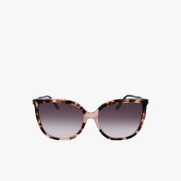 Women's Tubular Temple Butterfly Acetate Sunglasses