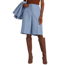 Ryerson Silk Linen Bermuda Shorts