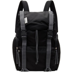 Black Curb Backpack 241254M166001