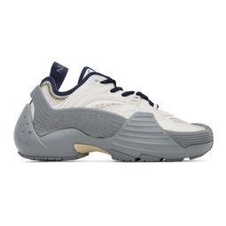 SSENSE Exclusive Gray & Navy Flash-X Sneakers 231254M237068