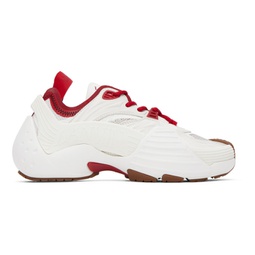 SSENSE Exclusive Red & White Flash-X Sneakers 231254F128030