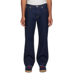Indigo Tailored Jeans 232254M186003