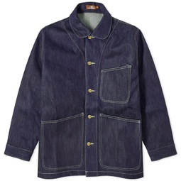 Late Checkout 22oz Japanese Selvedge Denim Jacket Dark Indigo