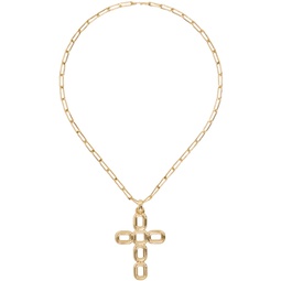 Gold Luciana Pendant Necklace 241253F023013