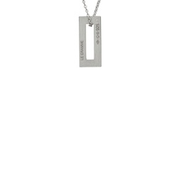 1.5G Polished & Brushed Sterling Silver Necklace