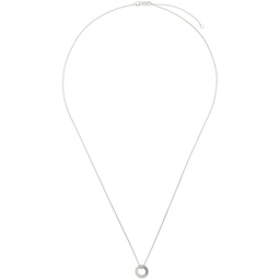 Silver Le 1g Round Necklace 241694M145003