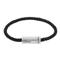 Black Le 7g Nato Cable Bracelet 241694M142010