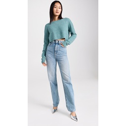 Cannes Cashmere Cropped Sweater