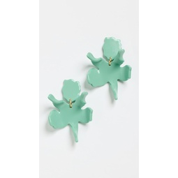 Small Paper Lily Earrings