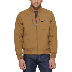Mens Levis Diamond Quilted Bomber