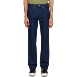 Blue 516 Slim Straight Jeans 231099M186077