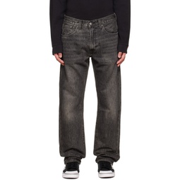 Black 551 Z Authentic Straight Fit Jeans 222099M186019