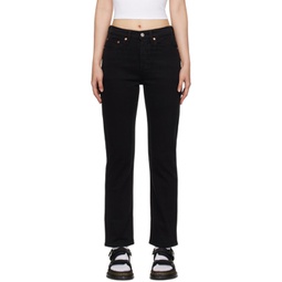 Black 501 Original Fit Jeans 241099F069069