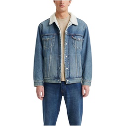 Levis Mens Relaxed Fit Sherpa Trucker