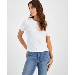 Womens Graphic Rickie Cotton Short-Sleeve T-Shirt