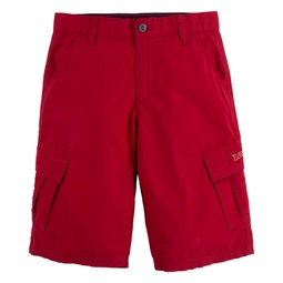 Big Boys Adjustable Waistband Cargo Pocket Shorts