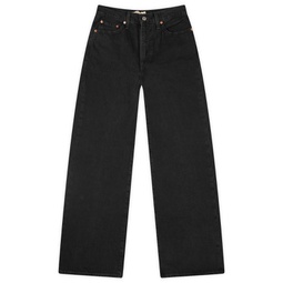 Levis Ribcage Wide Leg H223 Jeans Black