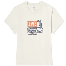 Levis Vintage Clothing Western Print Graphic Classic T-Shirt Authentic Western We