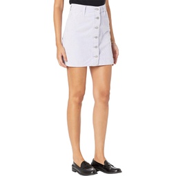 Womens Levis Premium Button Front Skirt