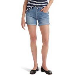 Womens Levis Premium 501 Rolled Shorts