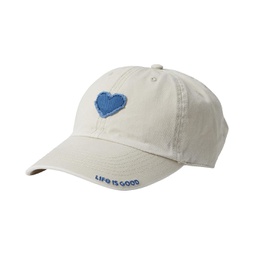 Life is Good Heart Tattered Chill Cap