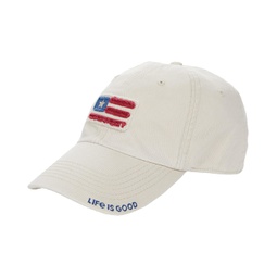 Life is Good American Flag Tattered Chill Cap