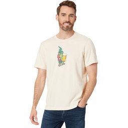 Life is Good Holiday Beer Gnome Short Sleeve Crusher Tee