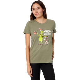 Life is Good Vintage Less Grinchy Coffee Short Sleeve Crusher Tee