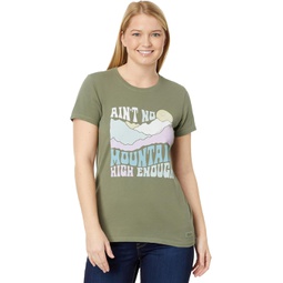 Life is Good Aint No Mountain High Enough Short Sleeve Crusher Tee