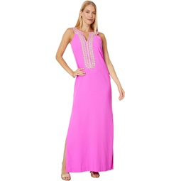 Womens Lilly Pulitzer Sandrah Embroidered Maxi