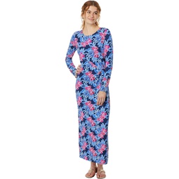 Womens Lilly Pulitzer Bryson Long Sleeve Maxi D