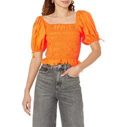 Womens line and dot Amber Smocked Top