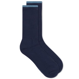 Lite Year Crew Sock Navy