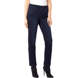 Womens Liverpool Los Angeles Gia Glider Pull-On Slim Jeans in Halifax
