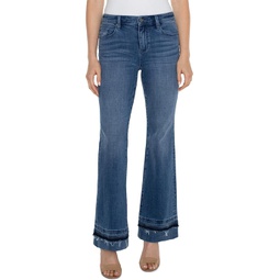 Liverpool Los Angeles Lucy Bootcut Let Down Hem Jean