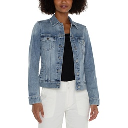 Womens Liverpool Los Angeles Classic Jean Jacket