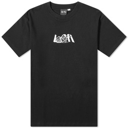 Lo-Fi Stone Logo T-Shirt Black