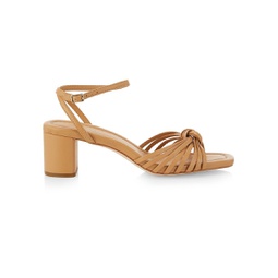 Olivia 55MM Leather Knot Sandals