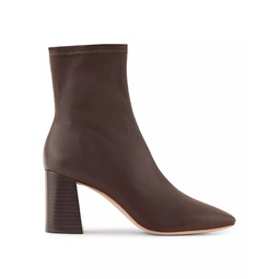 Elise Leather Ankle Boots