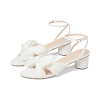 Loeffler Randall Dahlia Pleated Knot Mule with Ankle Strap