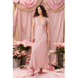 Pricilla Liberty Fabric Maxi Dress